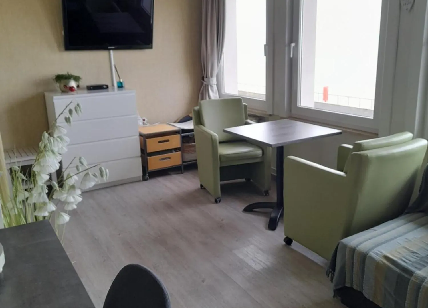 A Cozy Studio With A Sleeping Area And A Fantastic Sea View T43 Ostende
